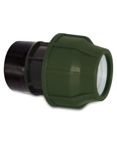 Connector to a 1" screw thread (female)