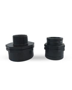 Connection kit for transition to 1 ¼" male thread