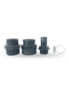 Connection kit for a 25 mm garden hose