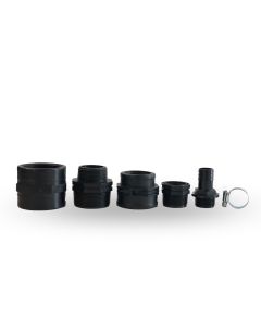 Connection kit for a 25 mm garden hose