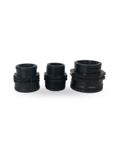 Connection kit for transition to 2" male thread