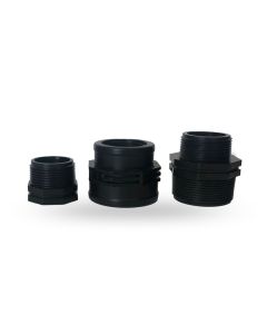 Connection kit for transition to 2" female thread