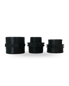 Connection kit for transition to 2" male thread