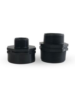 Connection kit for transition to 2" female thread