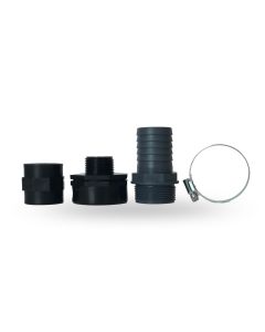 Connection kit for a 40 mm garden hose