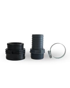 Connection kit for a 40 mm garden hose