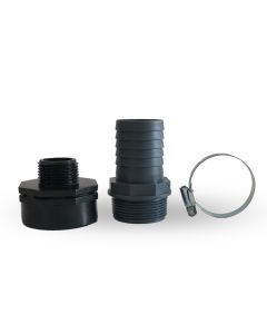 Connection kit for a 40 mm garden hose