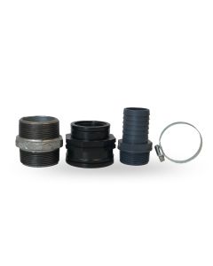 Connection kit for a 40 mm garden hose
