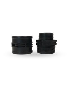Connection kit for transition to 2" female thread