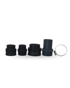 Connection kit for a 50 mm garden hose