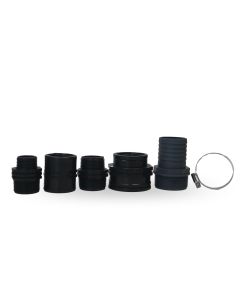 Connection kit for a 50 mm garden hose