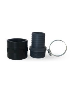 Connection kit for a 50 mm garden hose
