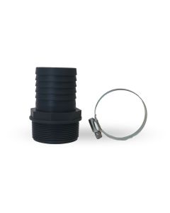 Connection kit for a 50 mm garden hose