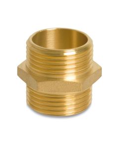 Double nipple brass 1 ½"