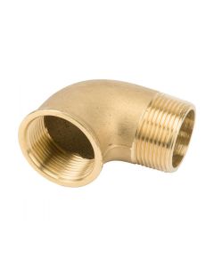 Elbow brass 1" (female and male threads)