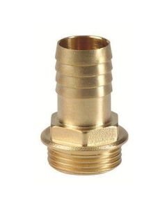 Hose socket brass 40 mm (1 ½" male thread)