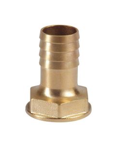 Hose socket brass 25 mm (1" female thread)