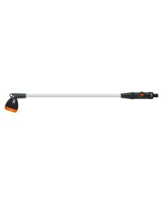 Lance with spray nozzle