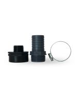 Connection kit for a 40 mm garden hose