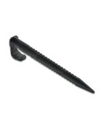 Ground clamp for a drip hose