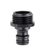 Kraanaansluiting klik-koppeling 3/4” (buitendraads)
