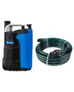 Tallas D-CWP 300 with a 7 metre drain hose
