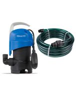 Tallas D-DW 400 with a 7 metre drain hose
